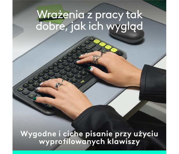 LOGITECH POP ICON Keys grafit 920-013071 - 1276194 - zdjęcie 7